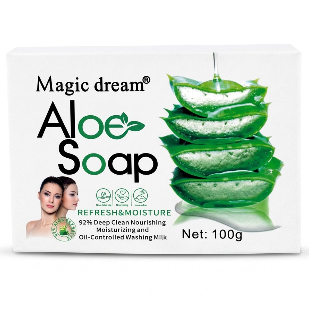 Magic Dream Aloe Soap 100g