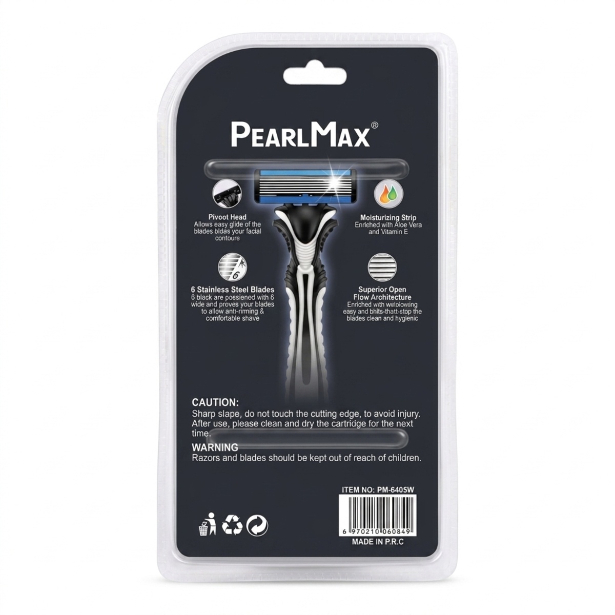 Pearl Max Shaving Razor For Men