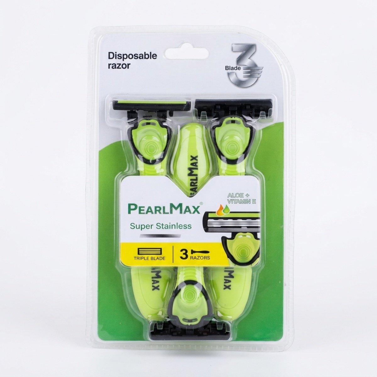 Pear Max Shaving Razors For Woman 3 Pieces