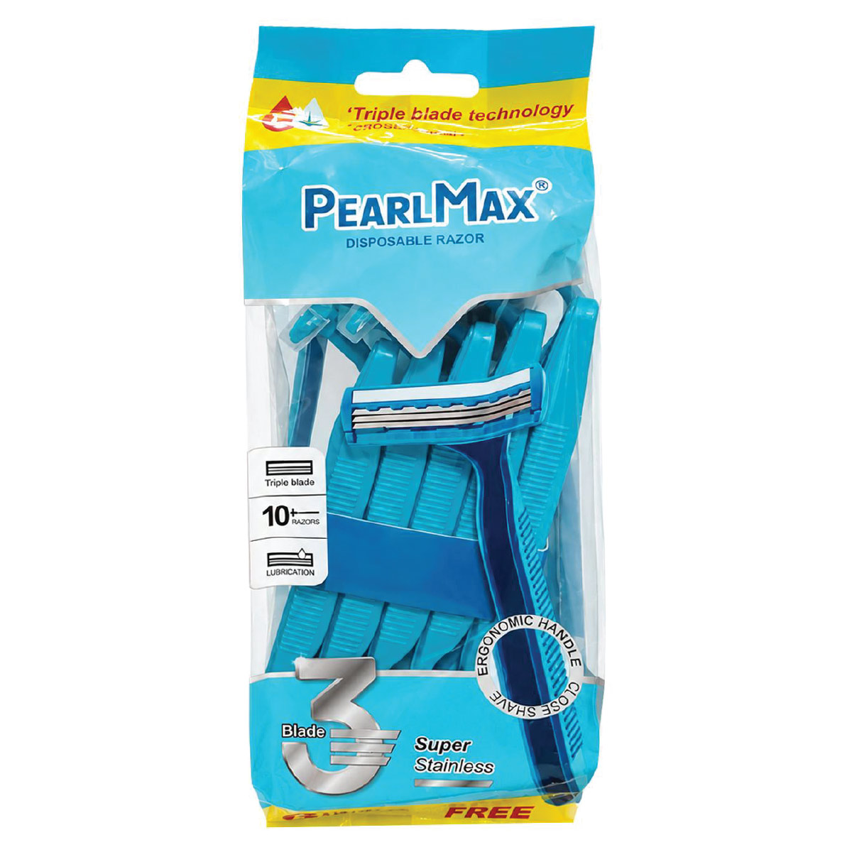 Pearl Max Disposable Razor 10 Pieces