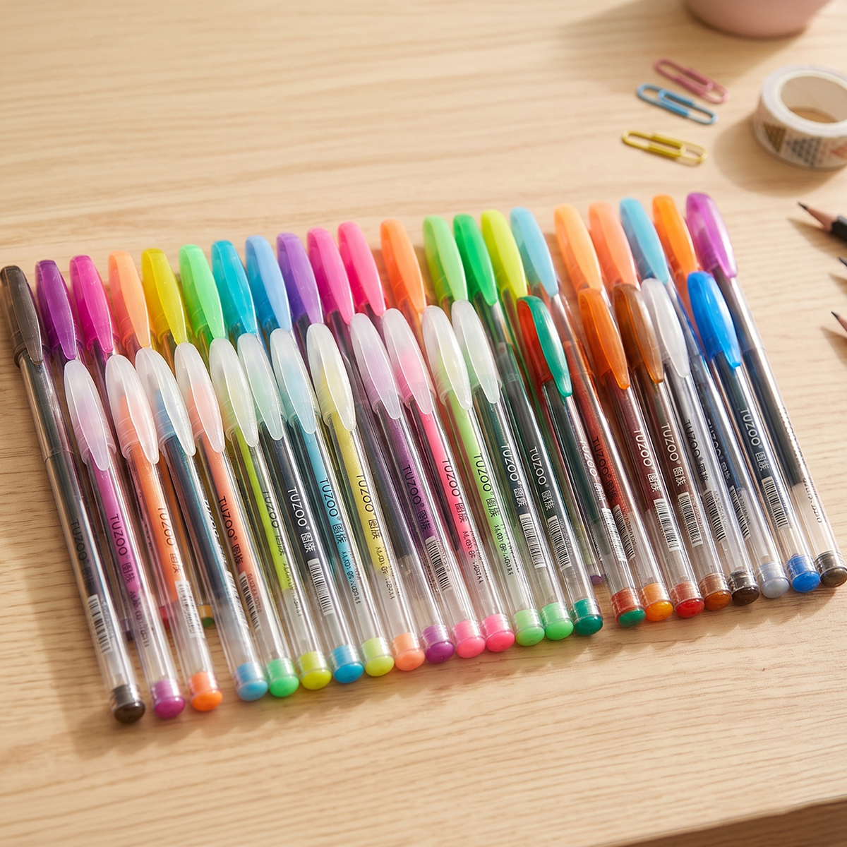 Tuzoo Glitter Pen Set Color