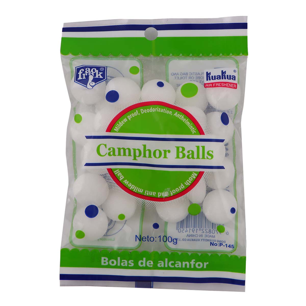 Franck Camphor Balls White 100g