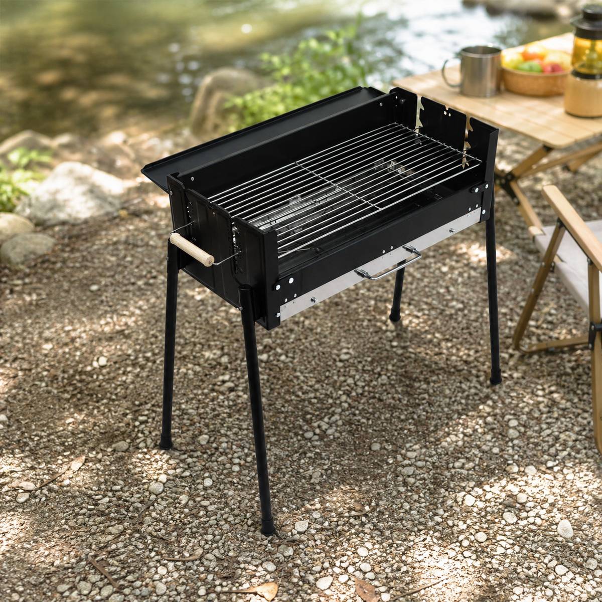 Barbecue Grill Stand