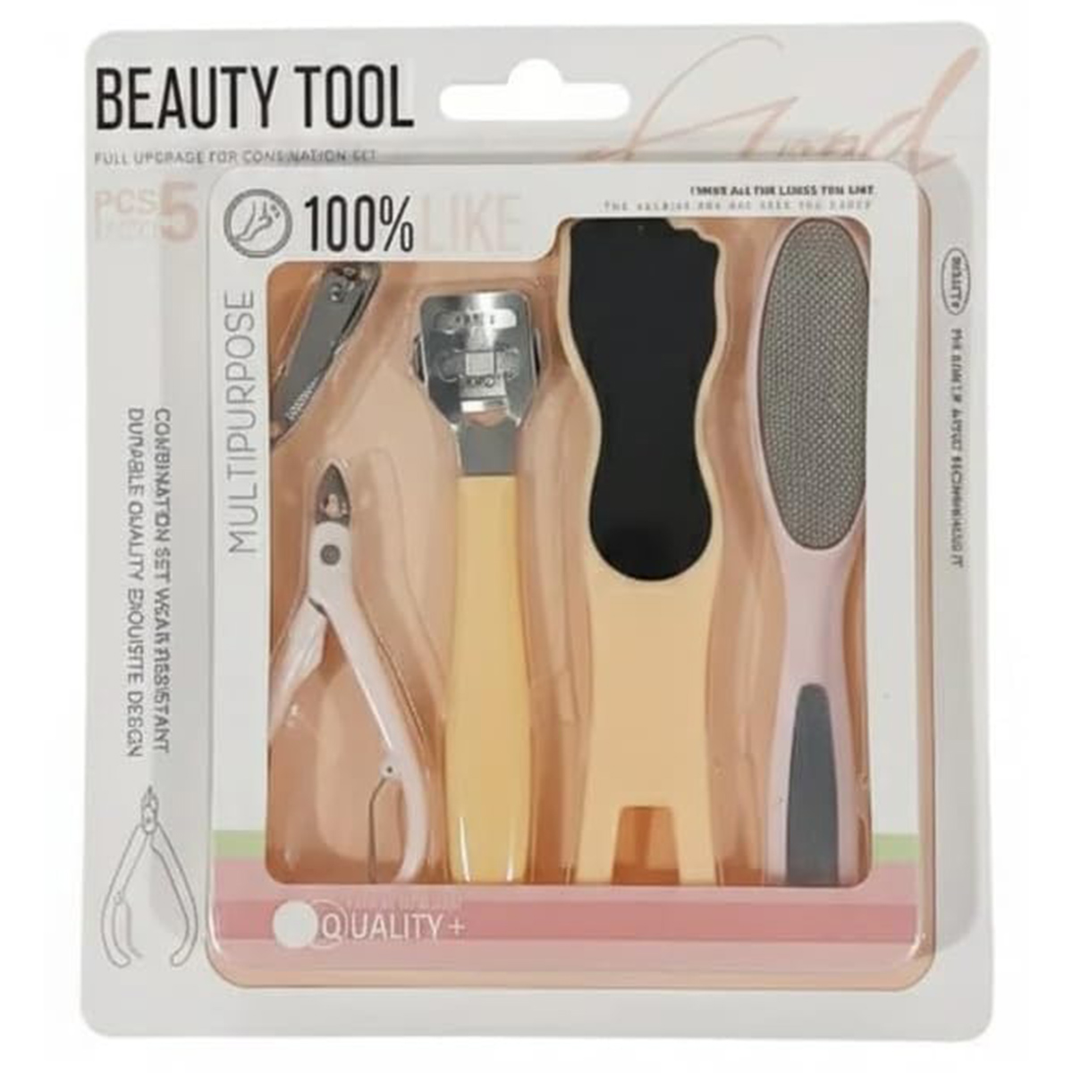 Beauty Tool Mani Cure Set 5 Piece