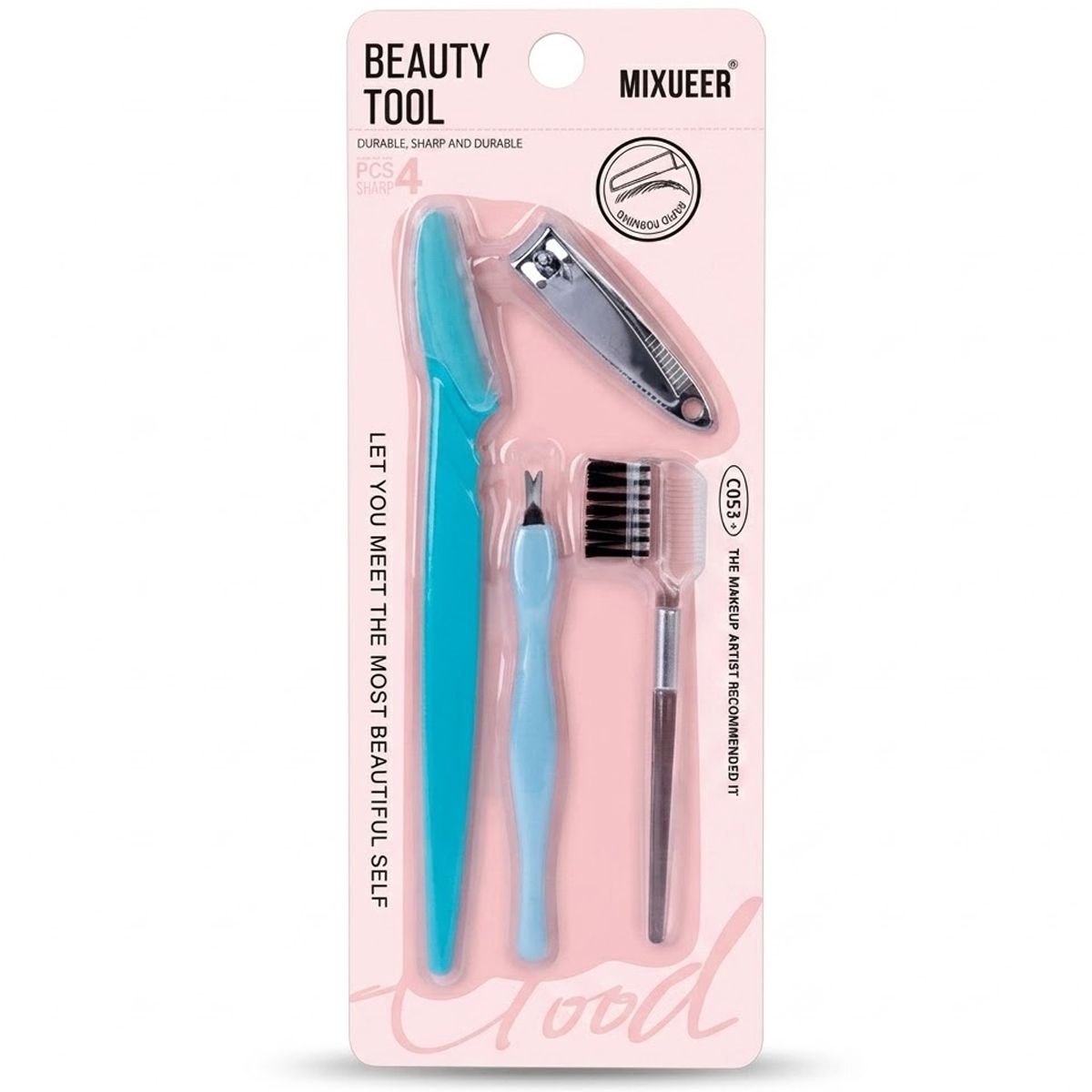 Mixueer Personal Care Tool 4 Pieces Pack
