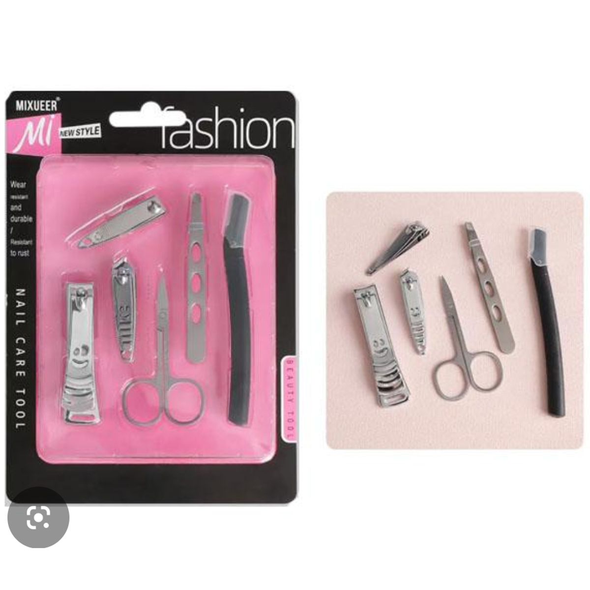Mixueer Nail Care Tool Set 6 Piece