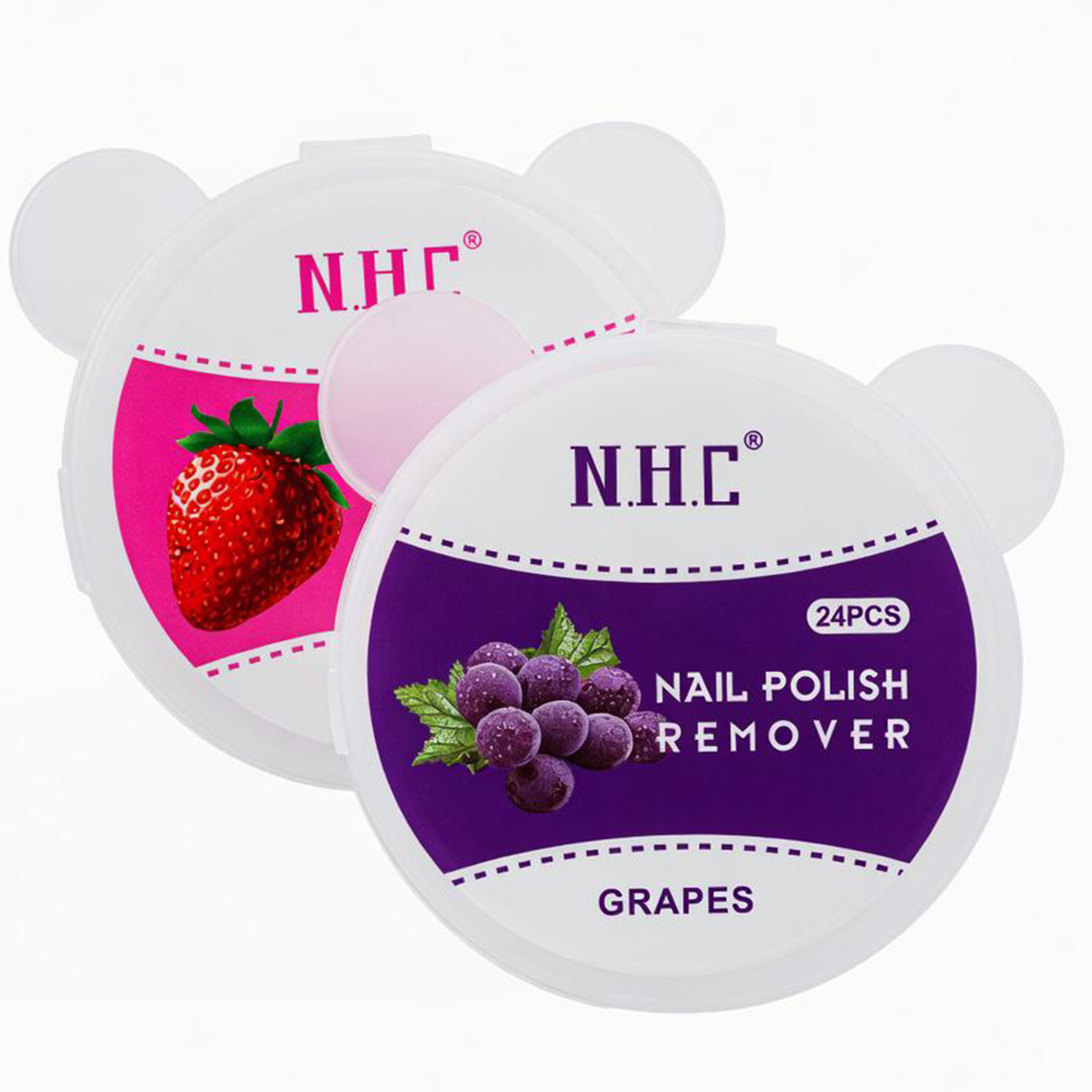 N.H.C Nail Polish Remover 24 Pieces
