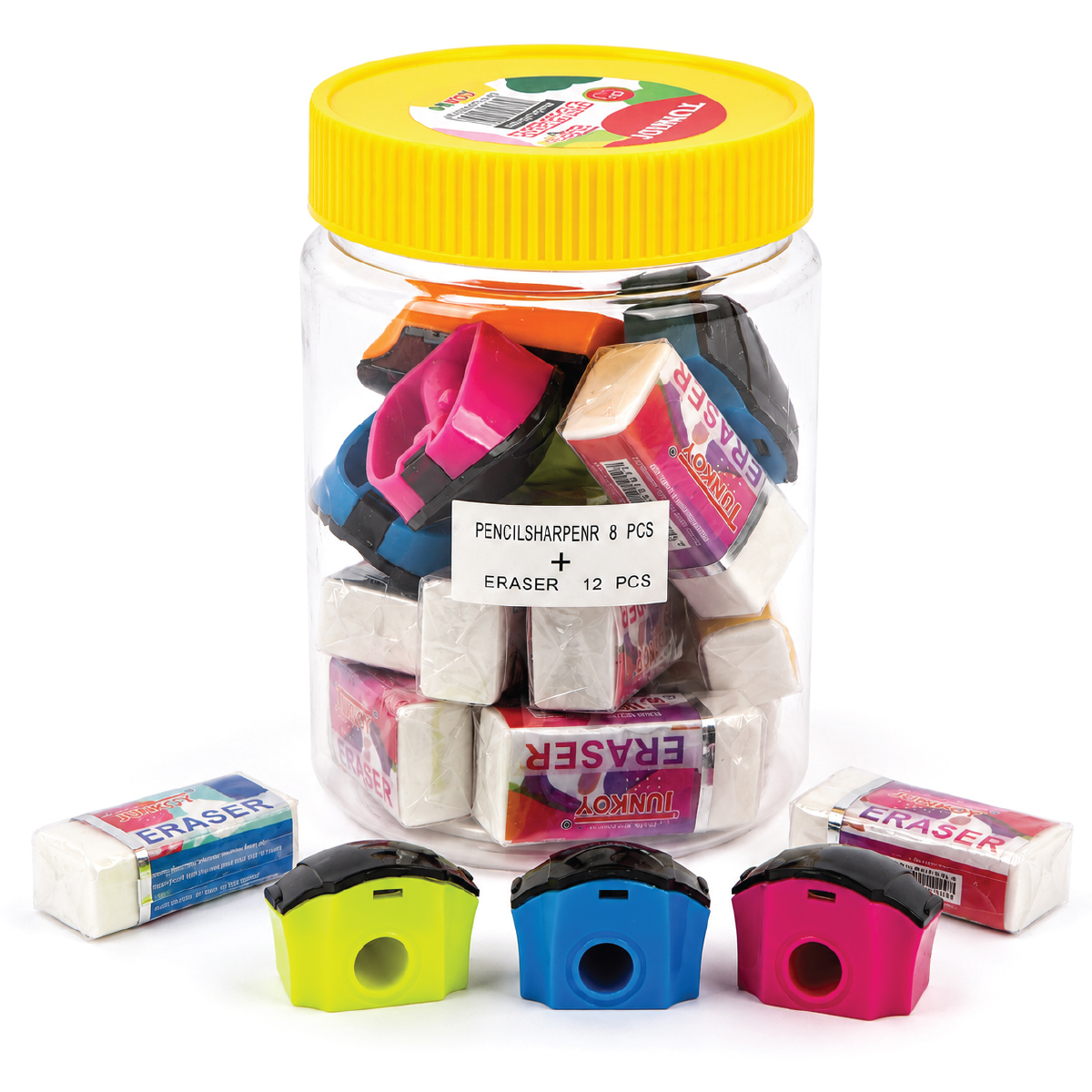 Sharpener With Eraser Set