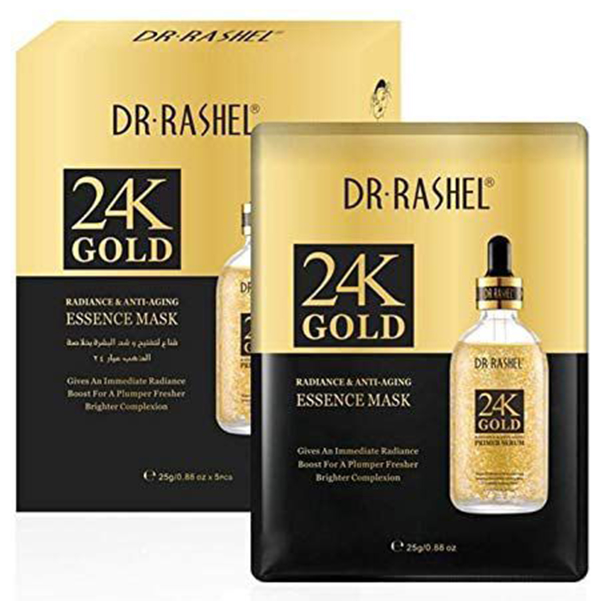 Dr Rashel 24K Gold Radiance & Anti-Aging Essence Mask