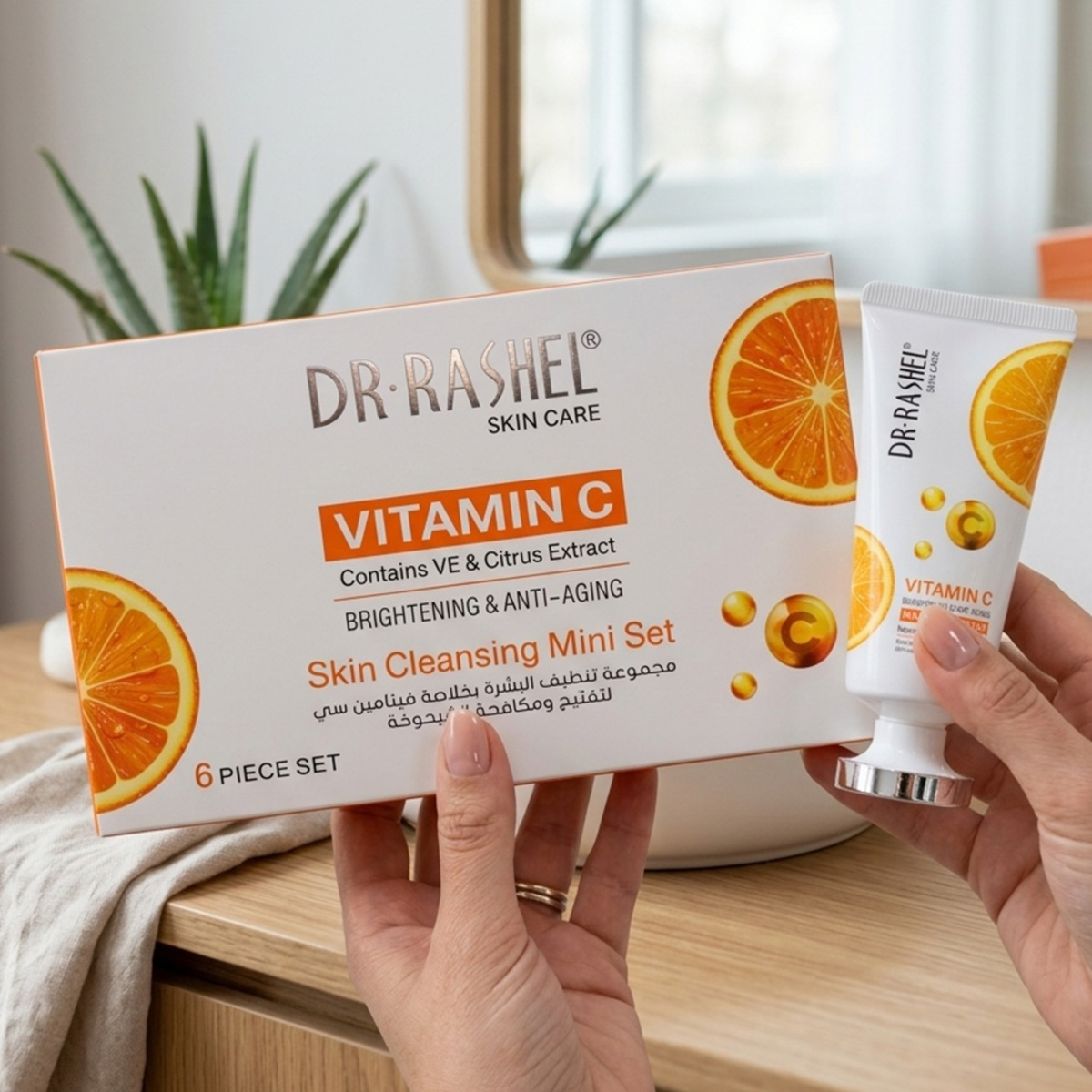 Dr. Rashel Mini Set Vitamin C Skin Cleansing