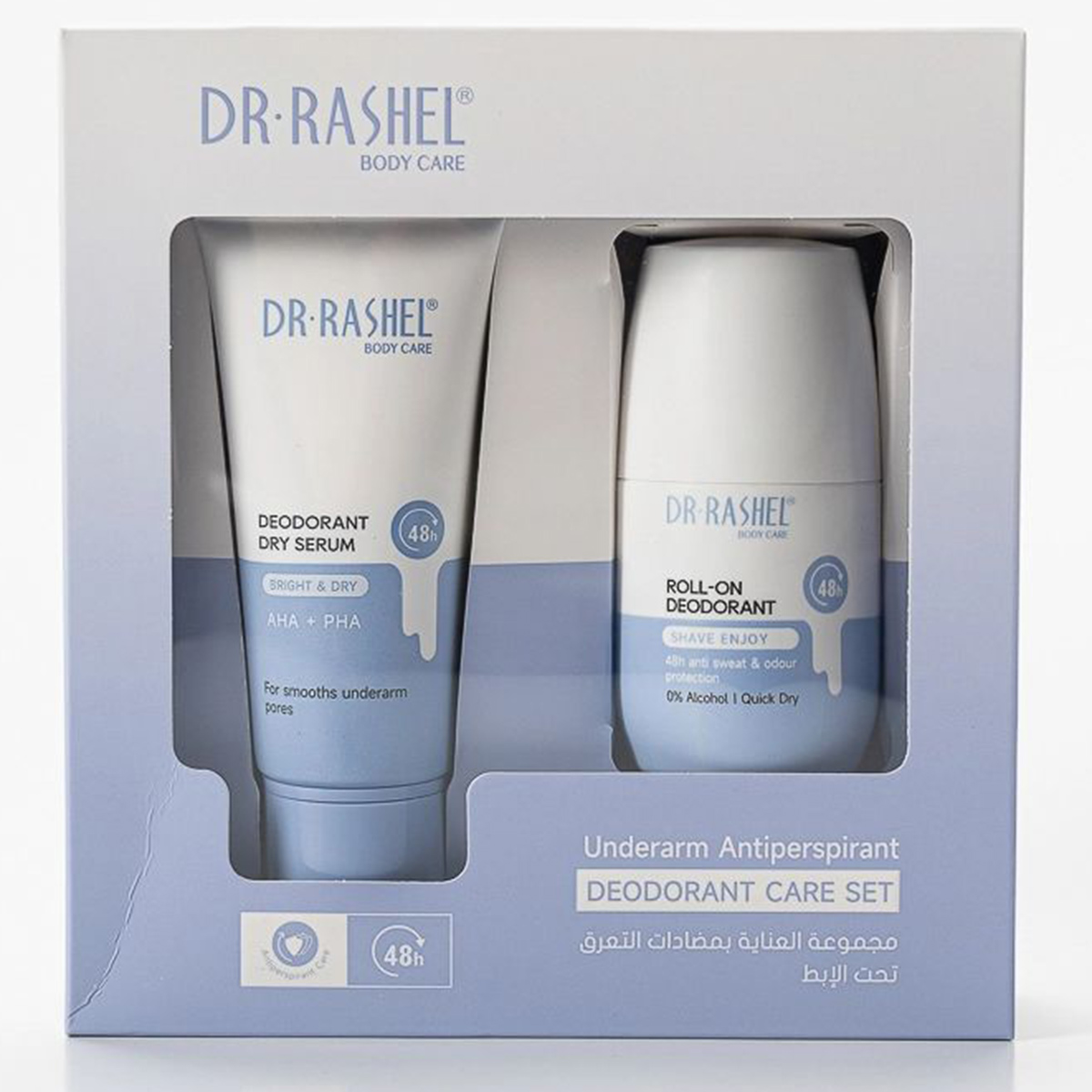 Dr. Rashel Deodorant Set Body Spray 48H Unisex