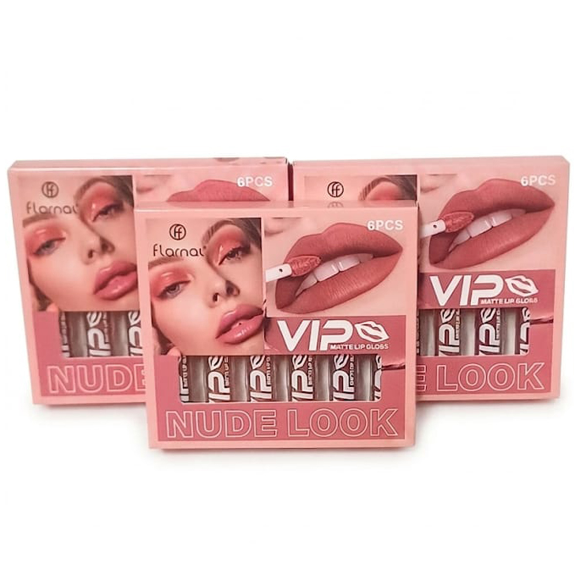 Flormar Vip Matte Lip Gloss Nude Look Set 6 Pieces