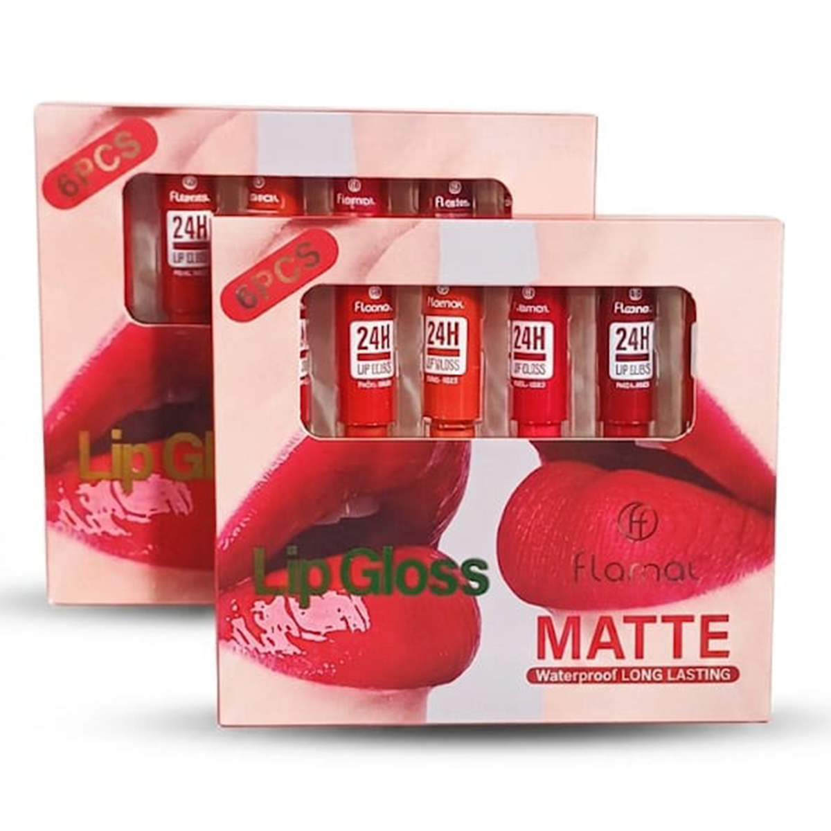 Flamat 24H Matte Lip Gloss Set 6 Pieces
