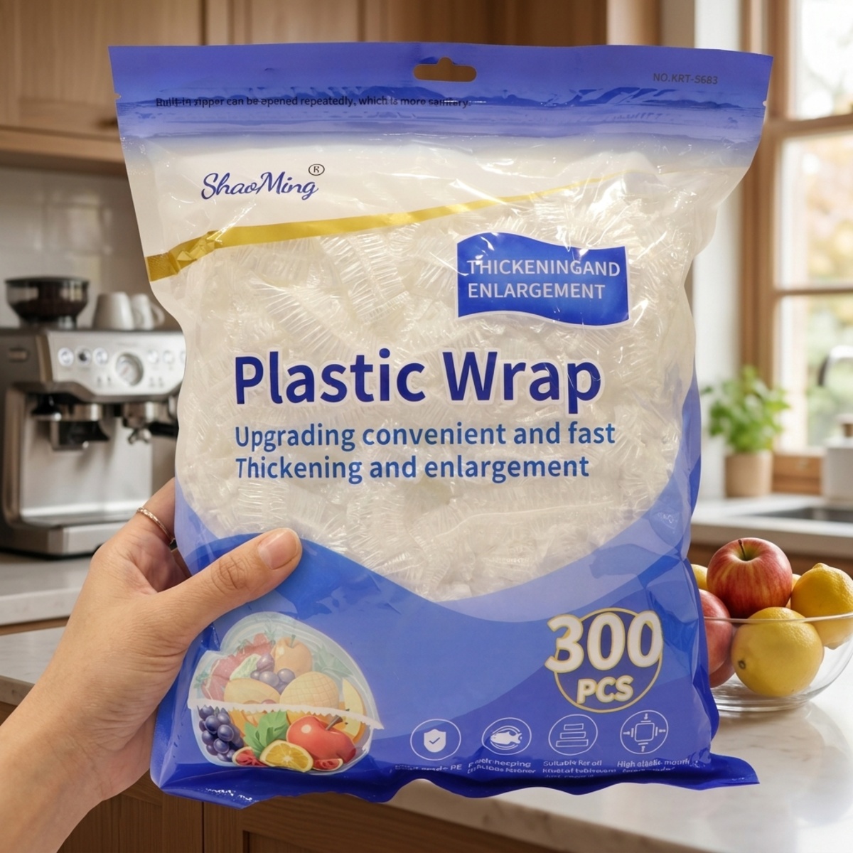 Plastic Wrap Food Cover 300 Pieces