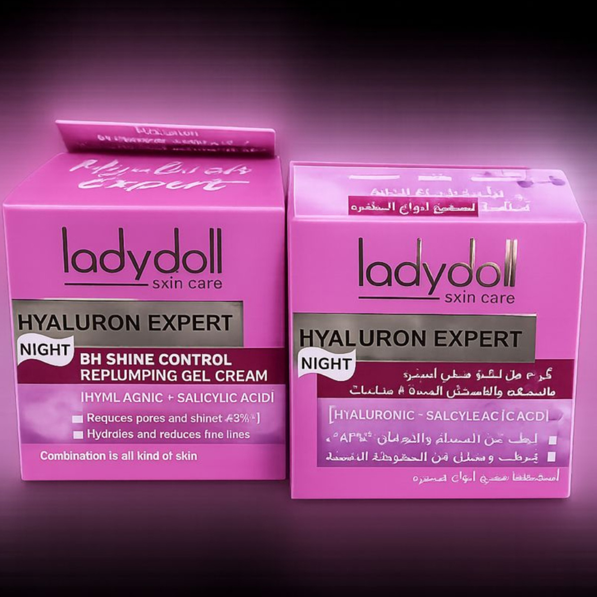 Ladydoll Hyaluron Expert BH Shine Control Replumping Gel Cream 50ml