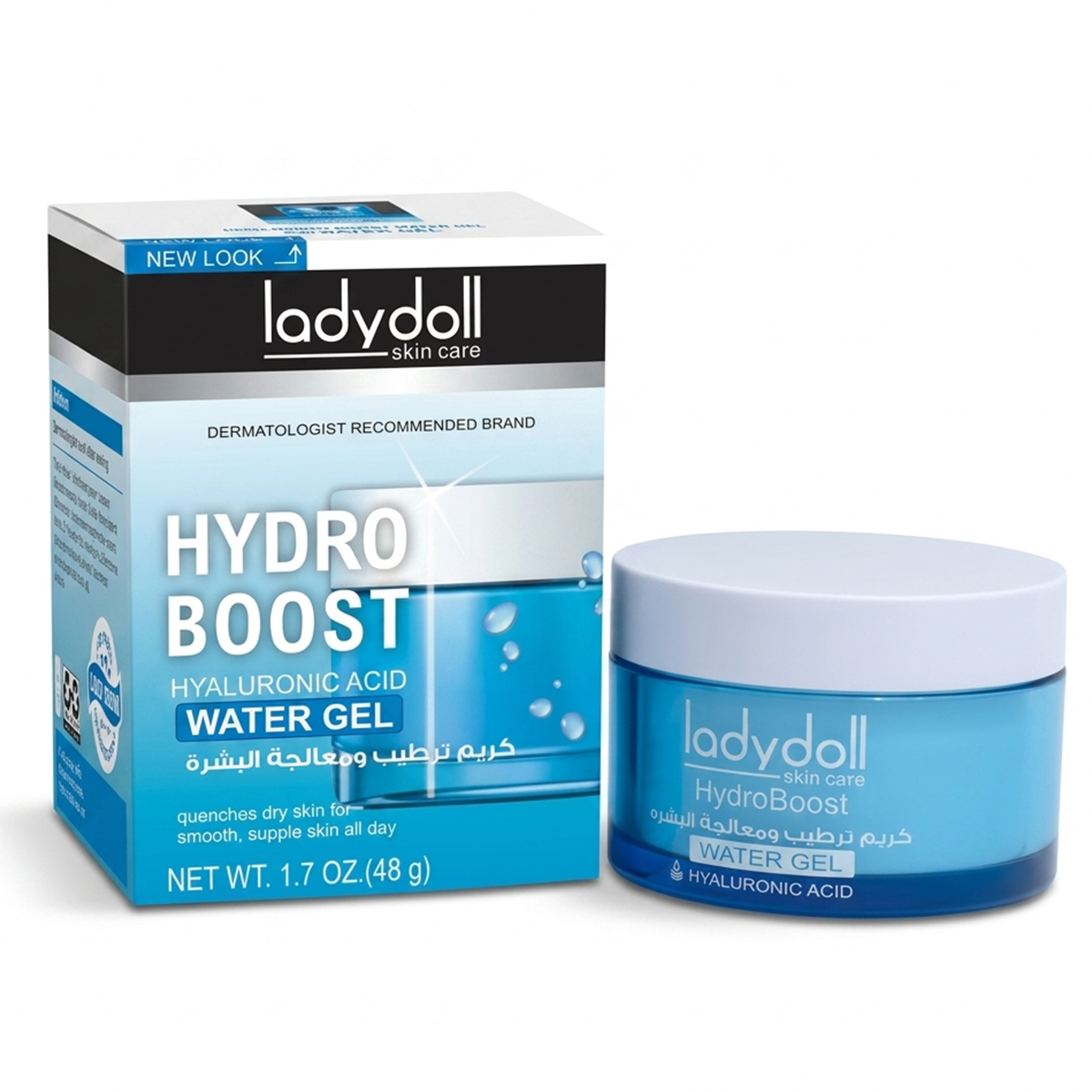 Ladydoll Hydro Boost Hyaluronic Acid Water Gel 48g