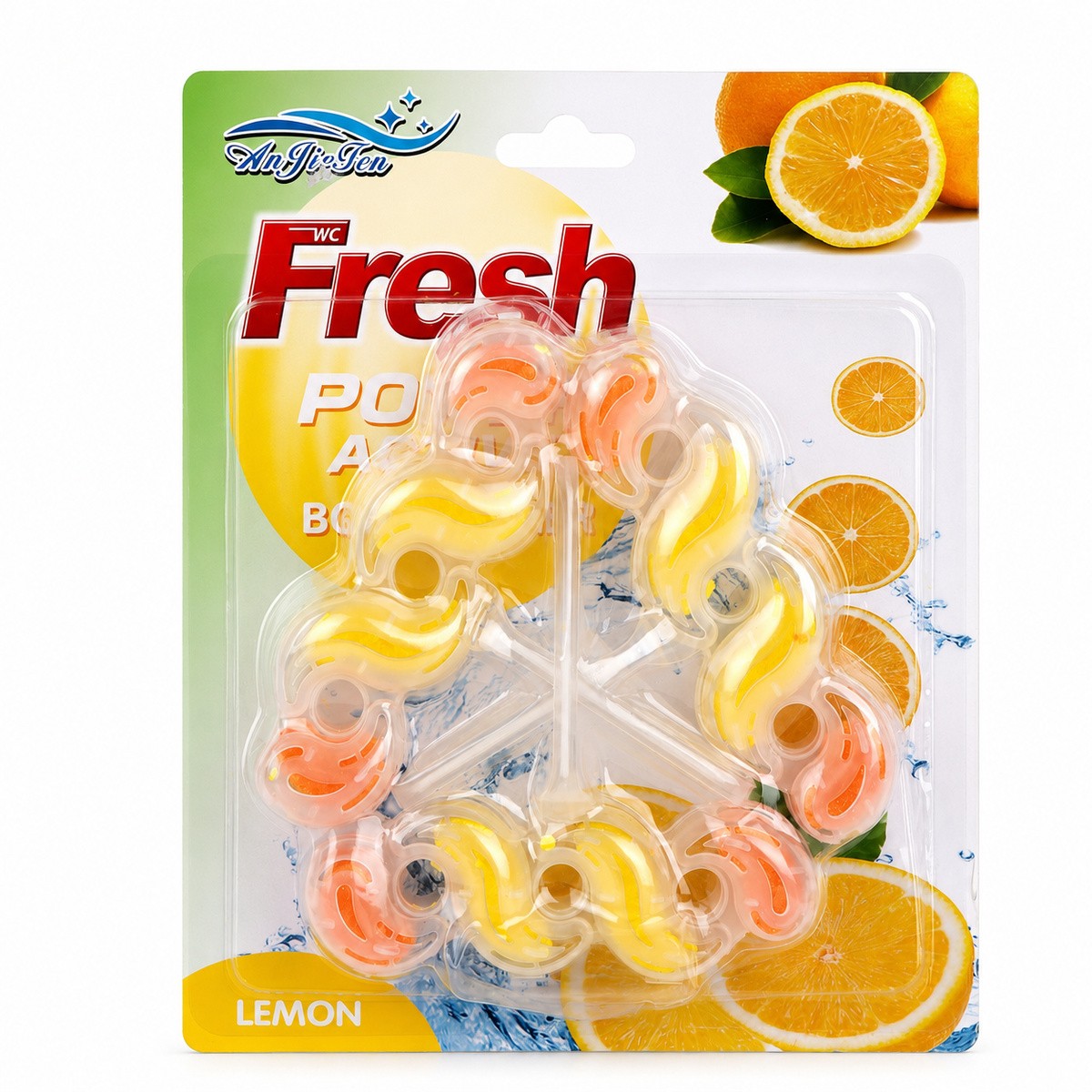 Fresh Power 5-In-1 Toilet Bowl Cleaner Lemon 750ml