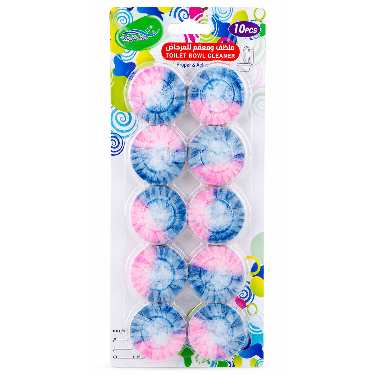 An Jie Ten Toilet Bowl Cleaner 10 Pieces