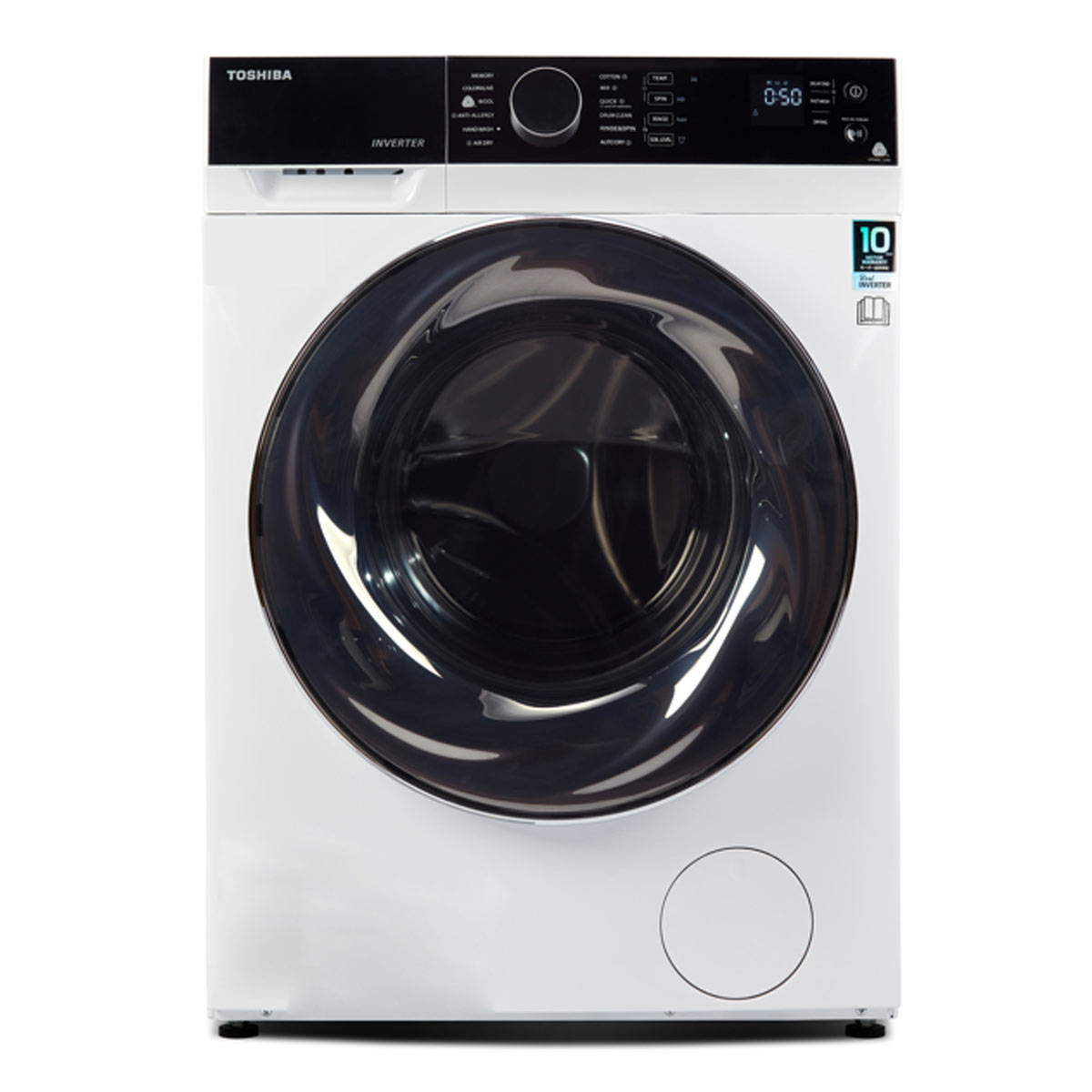 Toshiba Front Load Washer 12kg & Dryer 8kg - TWD-BJ130M4A-WK