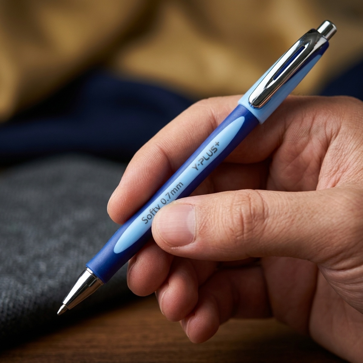 Y-Plus Softy Ballpoint Pen 0.7mm