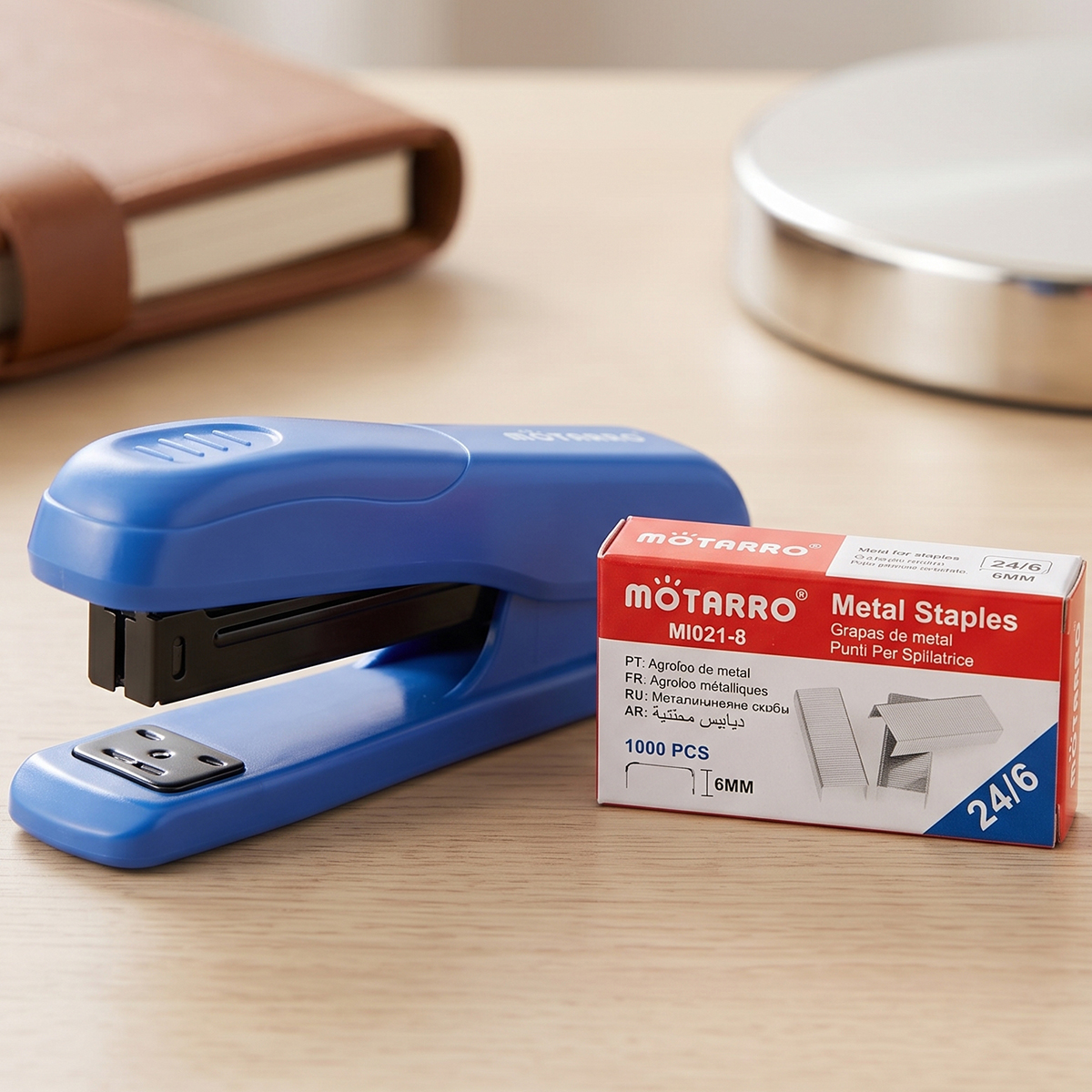 Motarro Metal Stapler With Staples