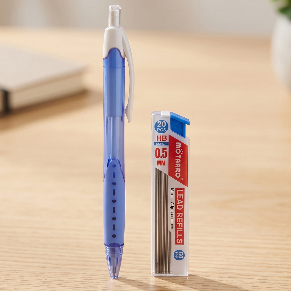 Motarr Pencil Mechanical With Lead Pack 0.5mm Set