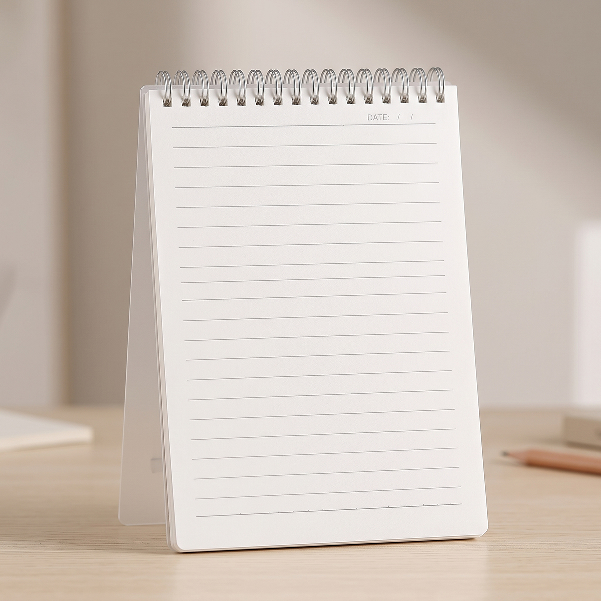 Single Line Spiral Writing Pad