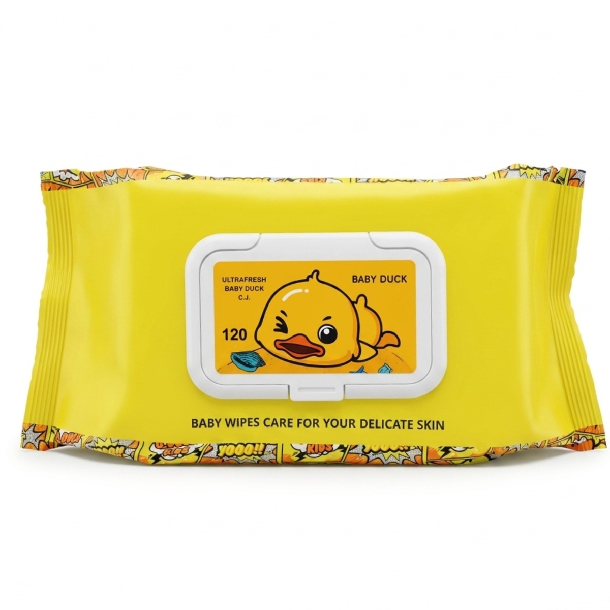 Baby Duck Wipes 120 Pieces