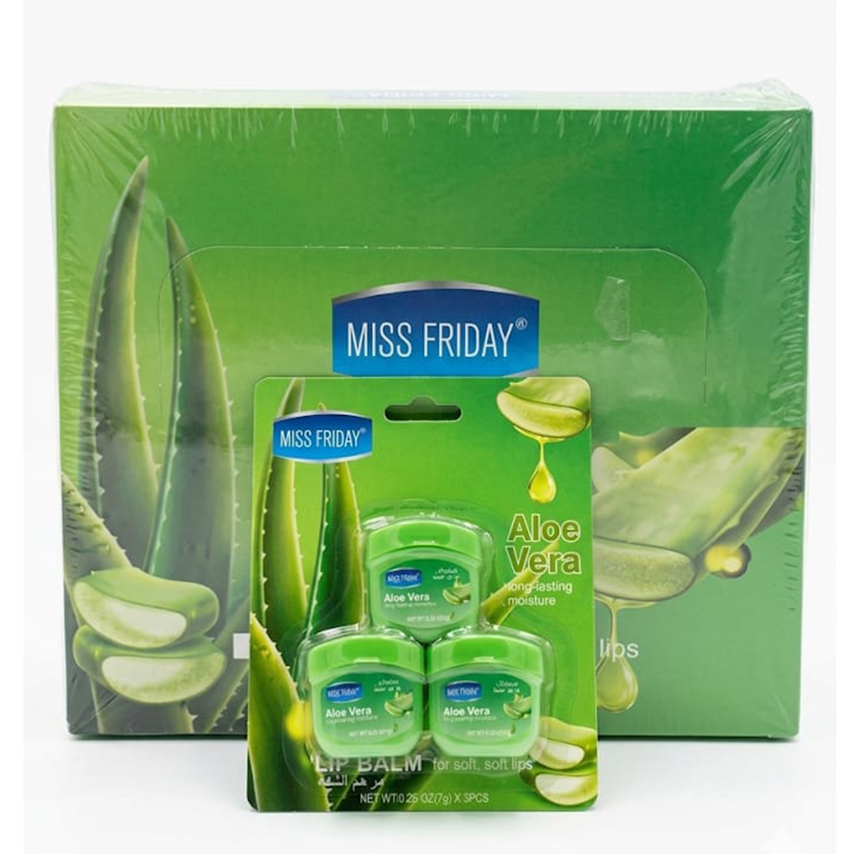Miss Friday Aloe Vera Lip Balm 75G (3X25G)