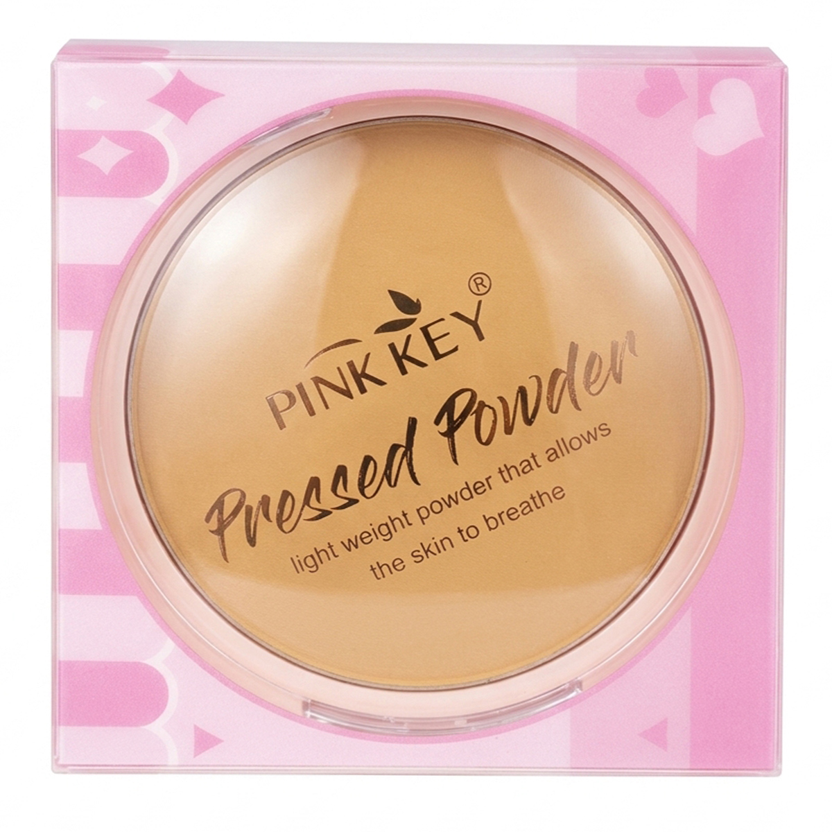 Pink Key Pressed Powder