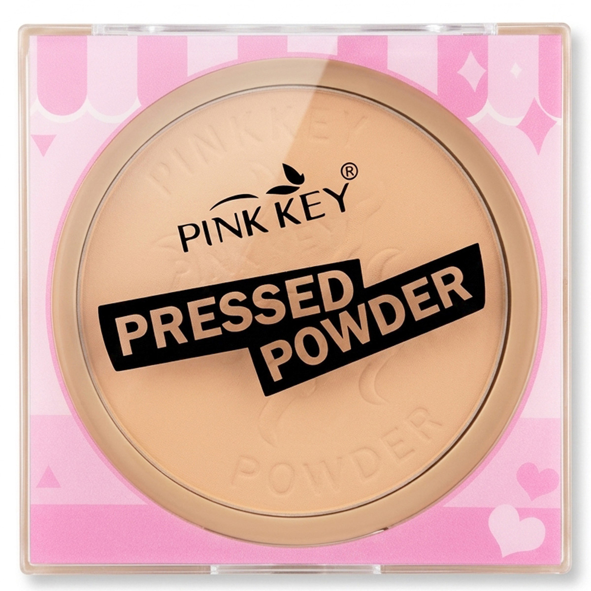 Pink Key Pressed Powder