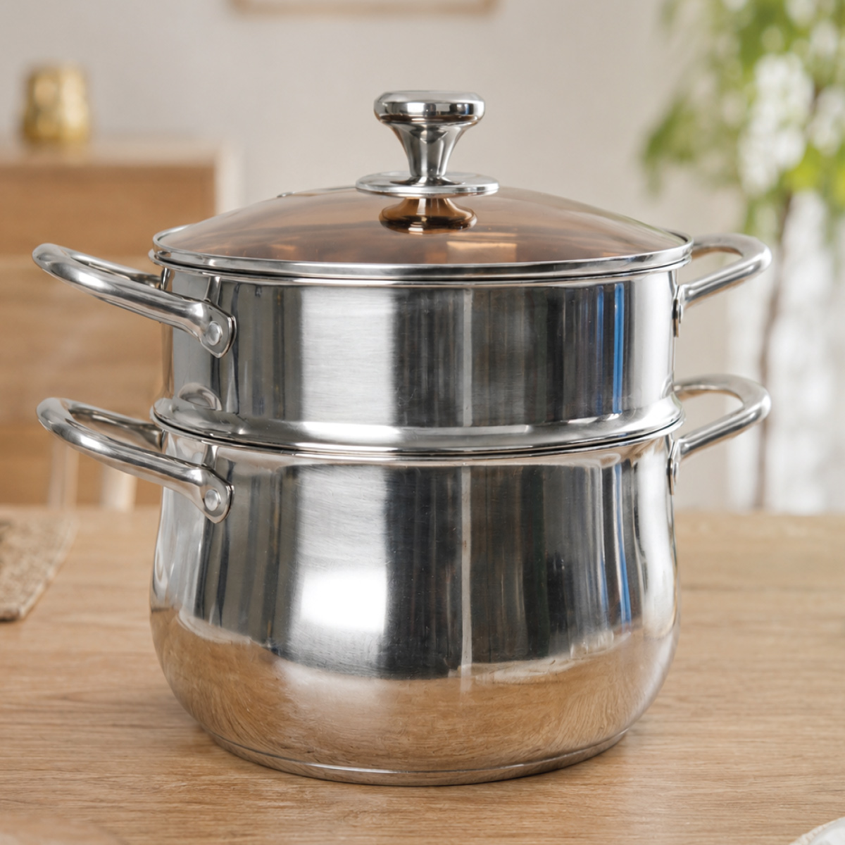 Stainless Steel Steamer 24cm