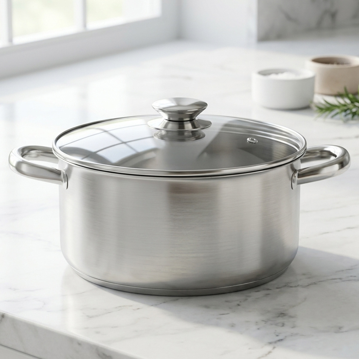 Stainless Steel Casserole 18cm