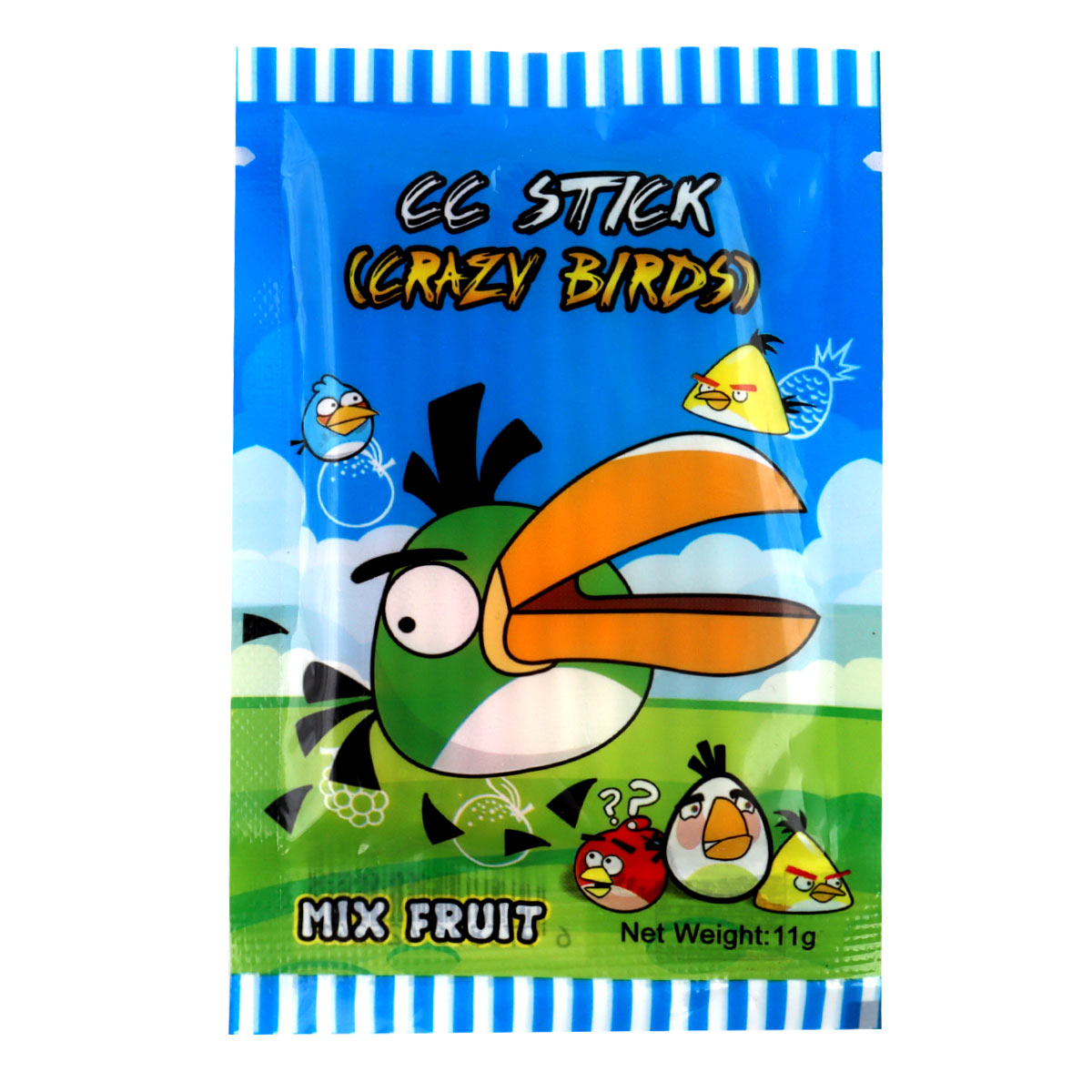 Angry Bird CC Stick Mixfruit 11g