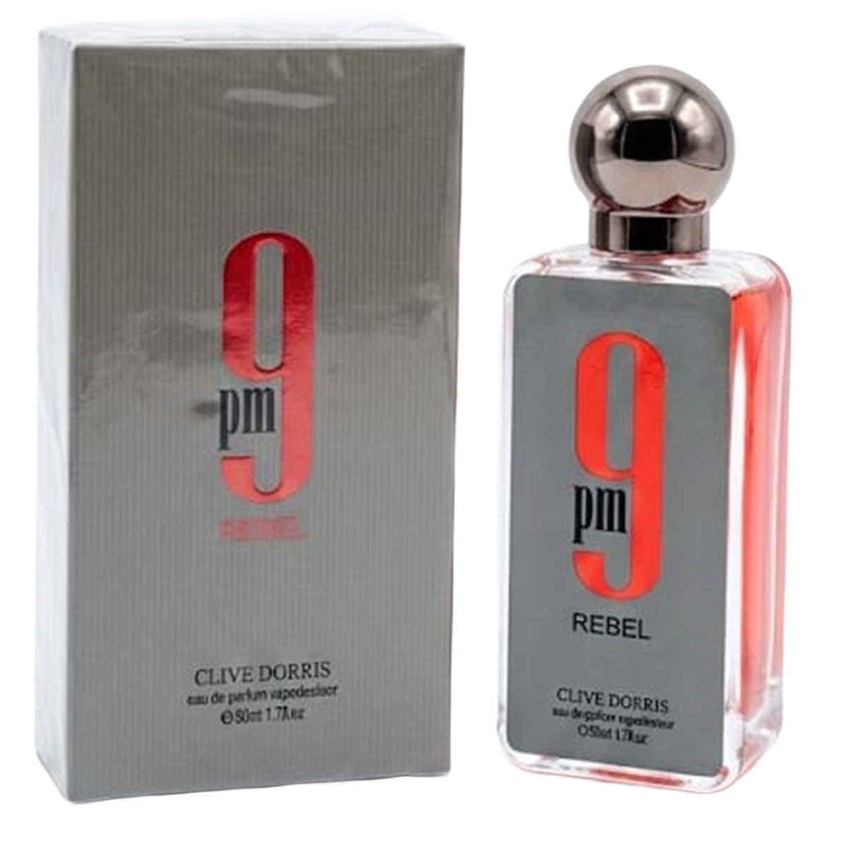 Clive Dorris 9 Pm Rebel Eau De Parfum 50ml For Men