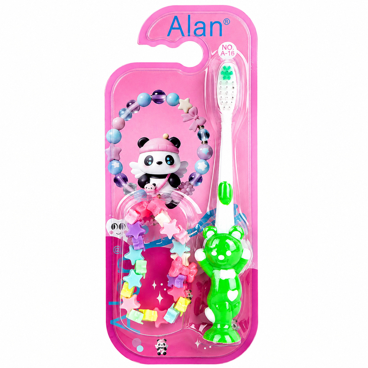 Alan Kids Toothbrush With Panda Design