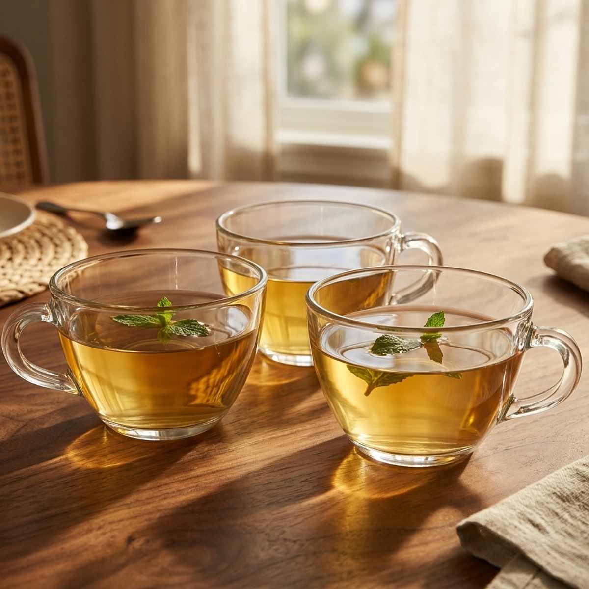 Tea Glass Cup 3 Pieces
