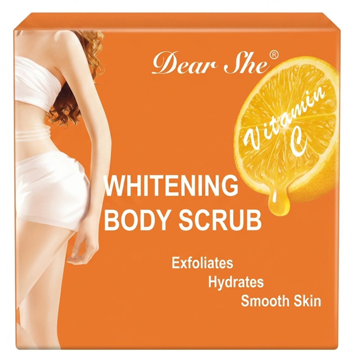 Dear She Vitamin C Whitening Body Scrub 250G