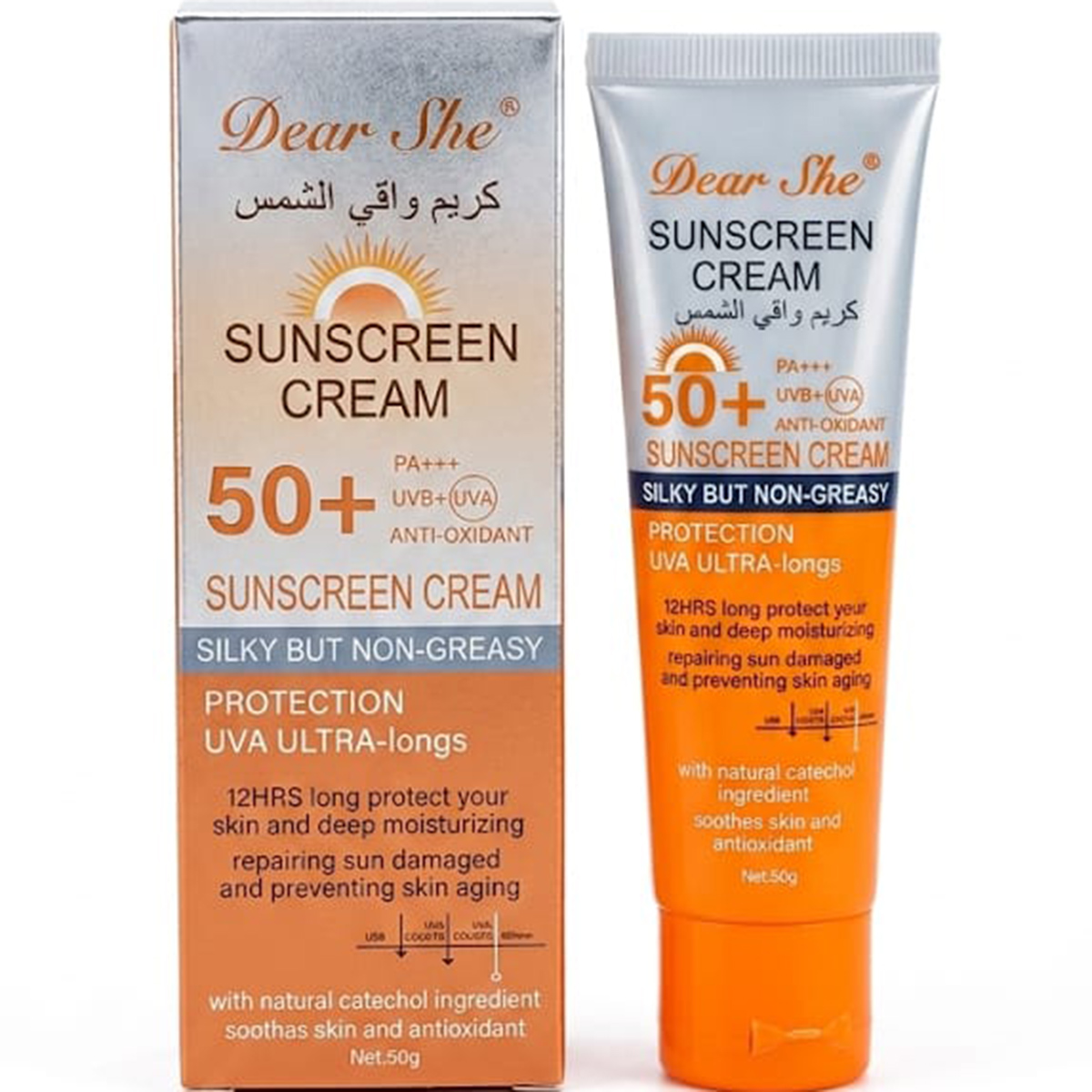 Dear She Sunscreen Cream 50g | Personal Care | Skin & Body Care | Tanning Oil & Sunscreen Dear She Sunscreen Cream 50g | Personal Care | Skin & Body Care | Tanning Oil & Sunscreen