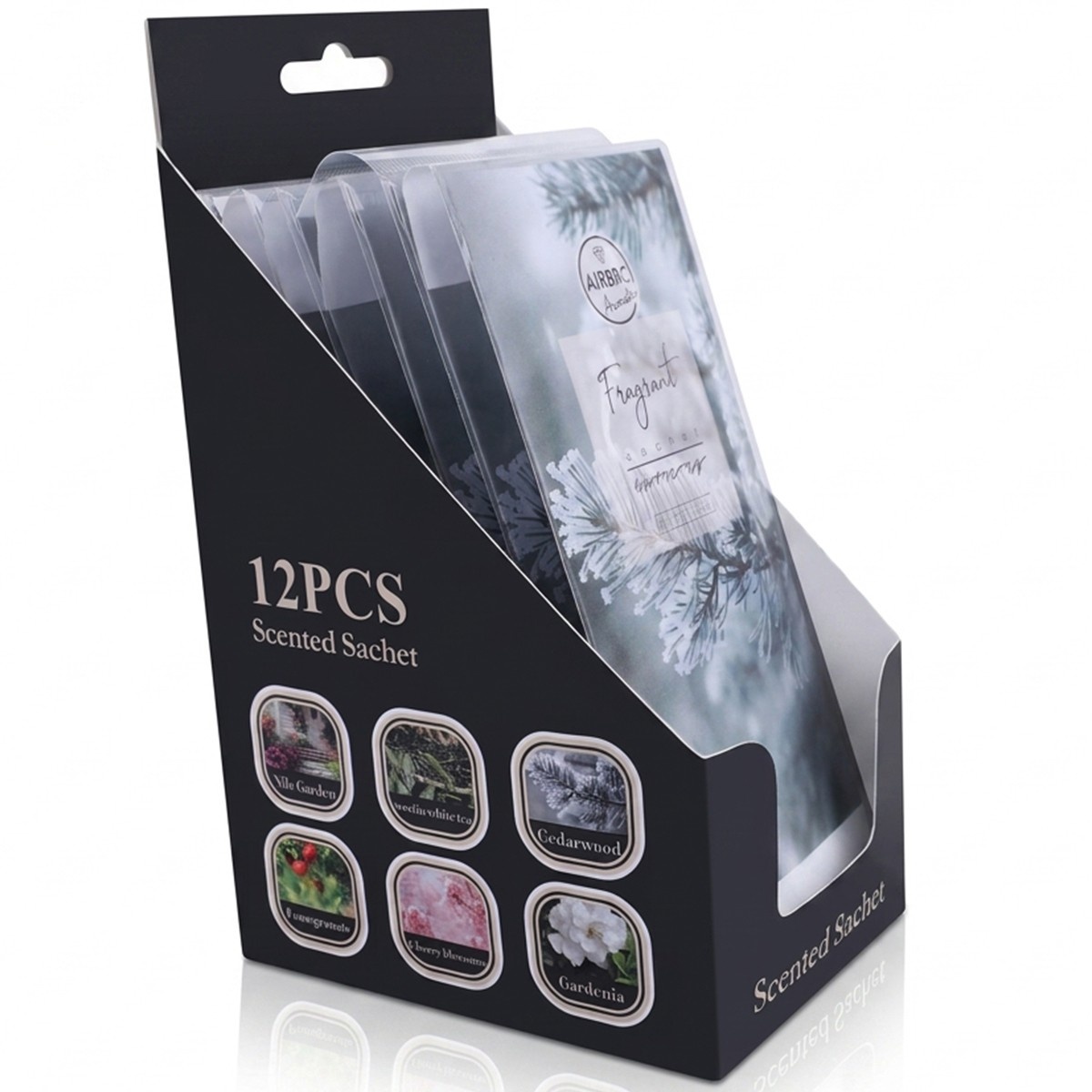 AIRBRC Aromatic Scented Sachet Cedarwood 12 Pieces