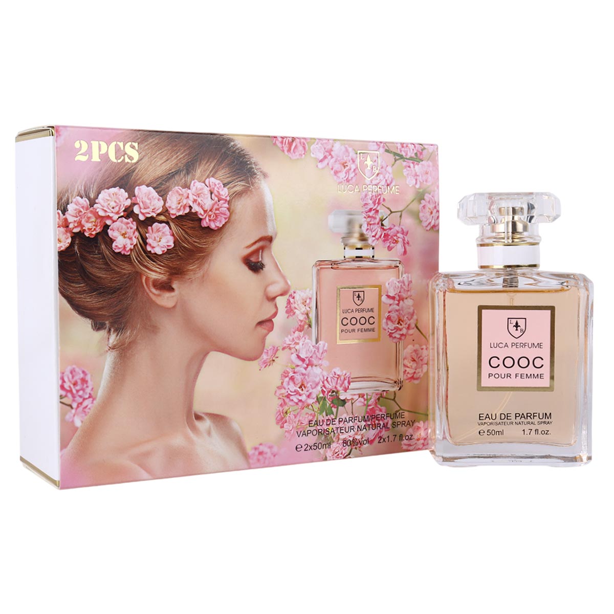 Cooc Women Perfume 50ml Assorted 2pcs