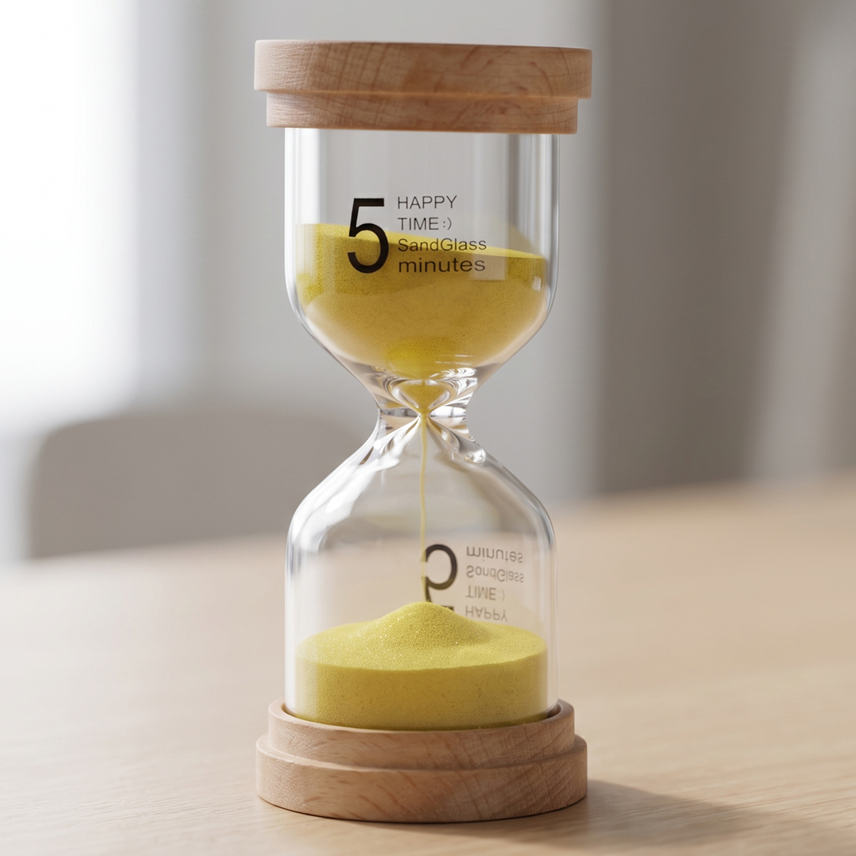 Happy Time Sandglass 5 Minutes