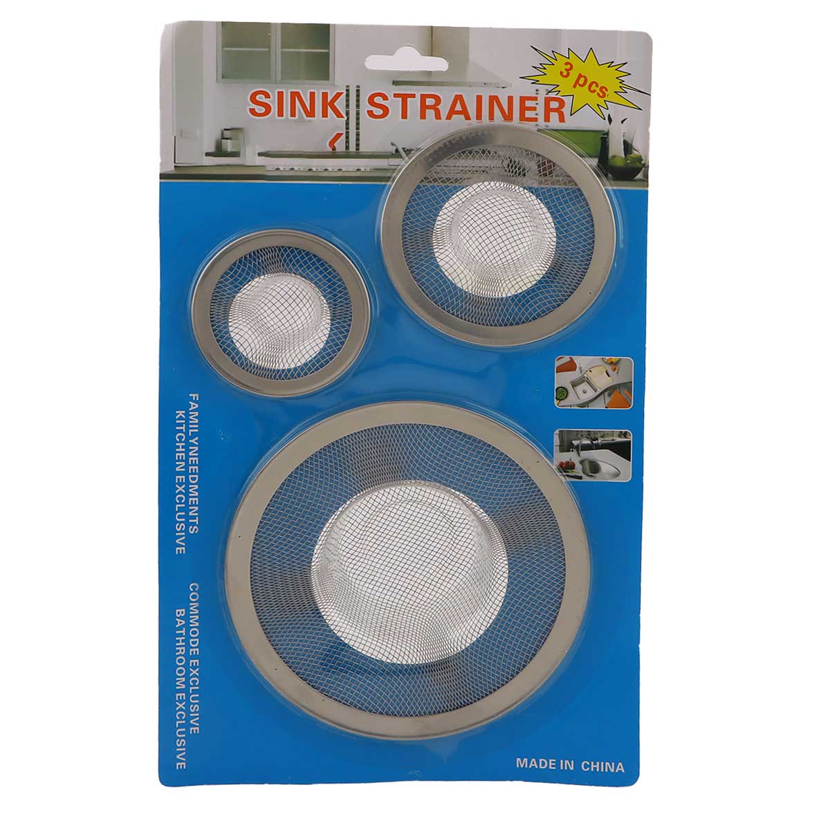 Sink Strainer 3 pieces