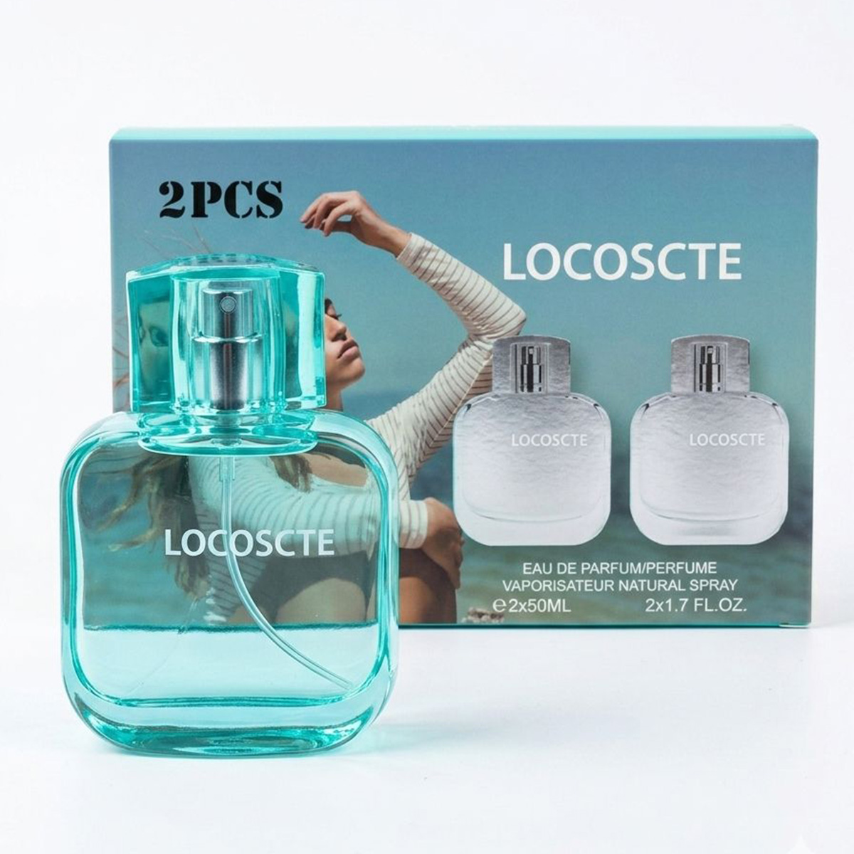 Locoscte Women Perfume Set 2 Pieces x 50ml