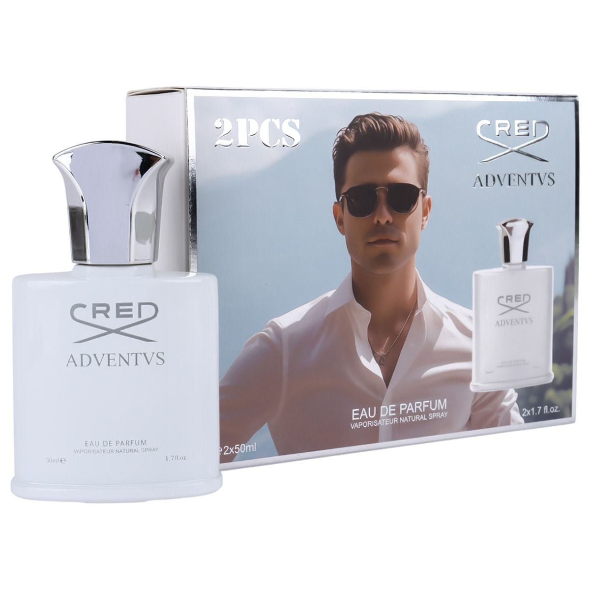 Cred Adevntvs Mens Perfume 50ml Assorted 2pcs