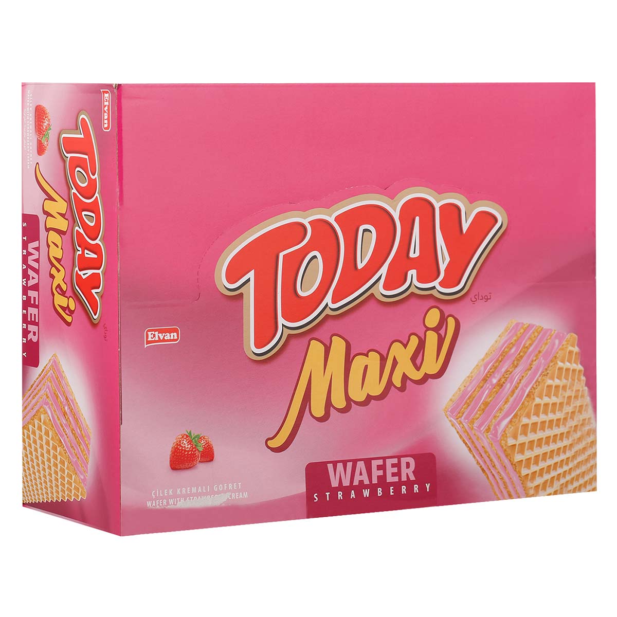 Elvan Today Maxi Wafer Hazelnut 24x38g
