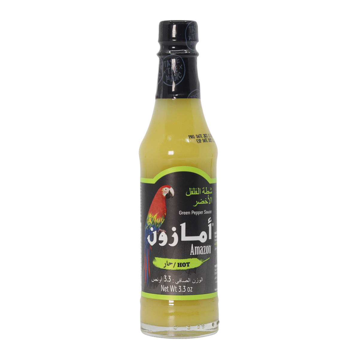 صلصة الفلفل الأخضر الحارة من أمازون 98 مل