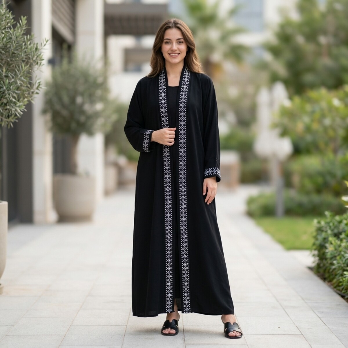 Ladies Abaya Black