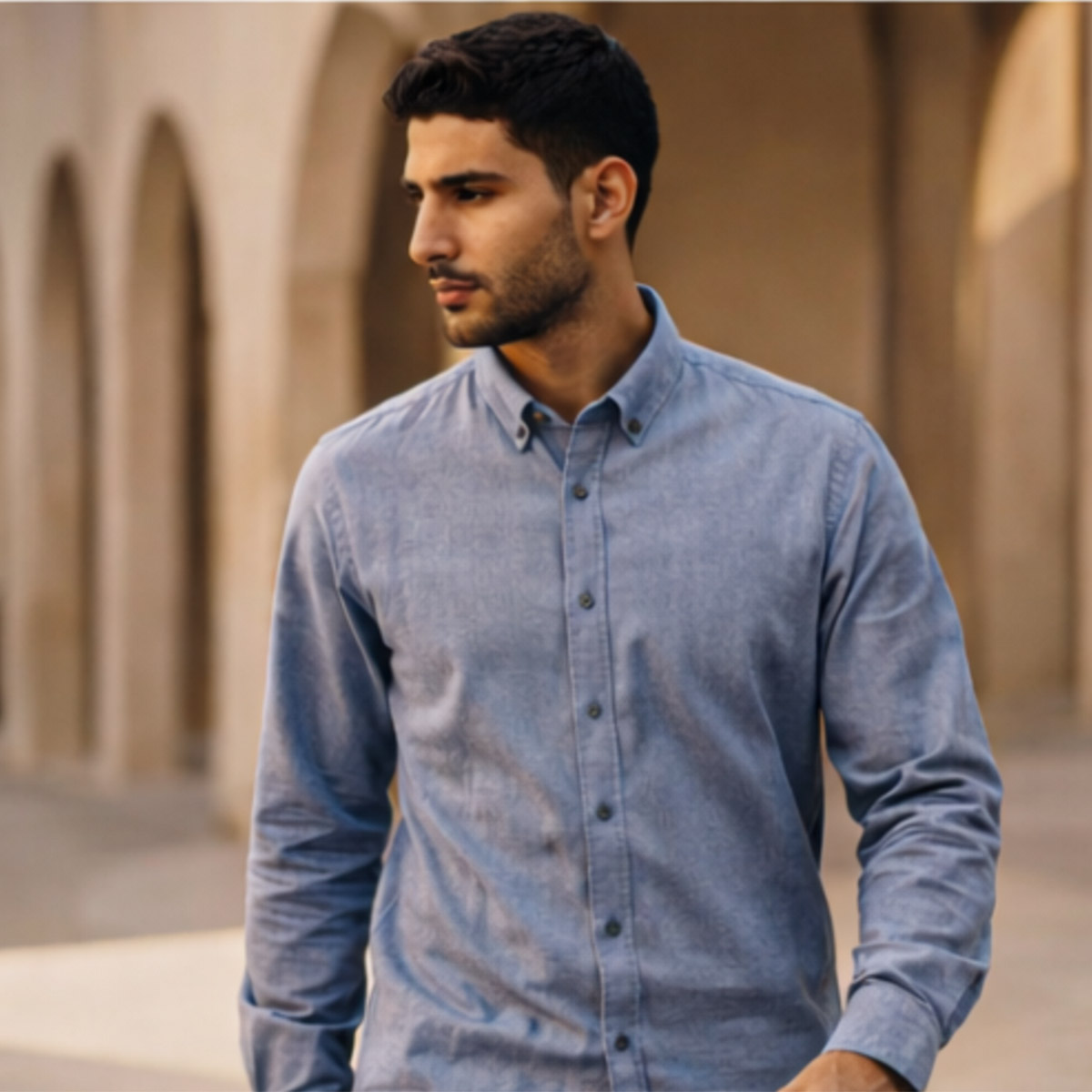 Mens Formal Shirt Plain