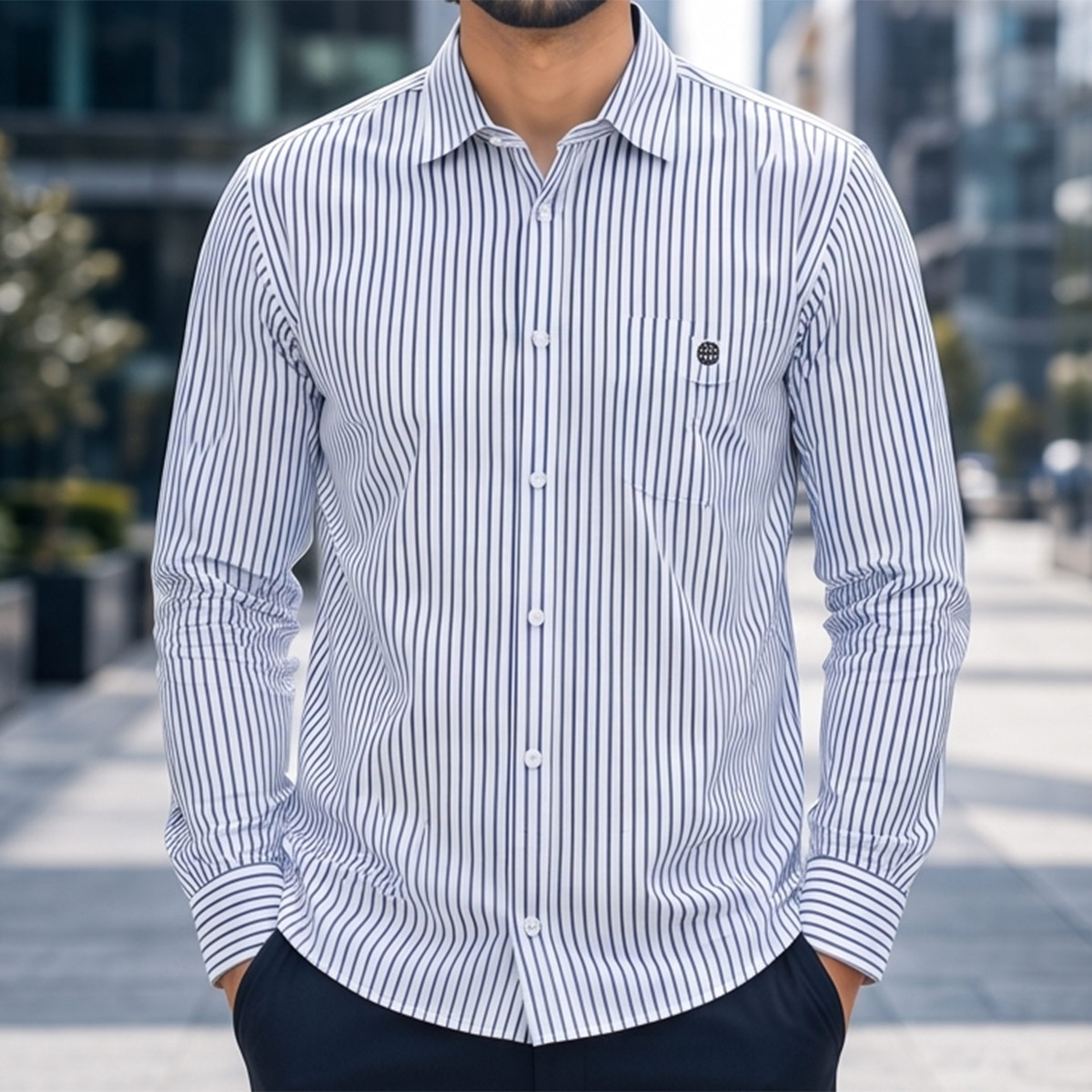 Formal Long Sleeve Shirt For Men